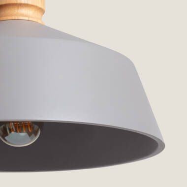 Product of Kukojoa Concrete and Wood Pendant Lamp 