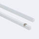 Product van Aluminium mini-opbouwprofiel met doorlopende afdekking voor LED-strip tot 6 mm