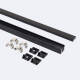 Product van Aluminium opbouwprofiel 2m voor LED-strip tot 8 mm