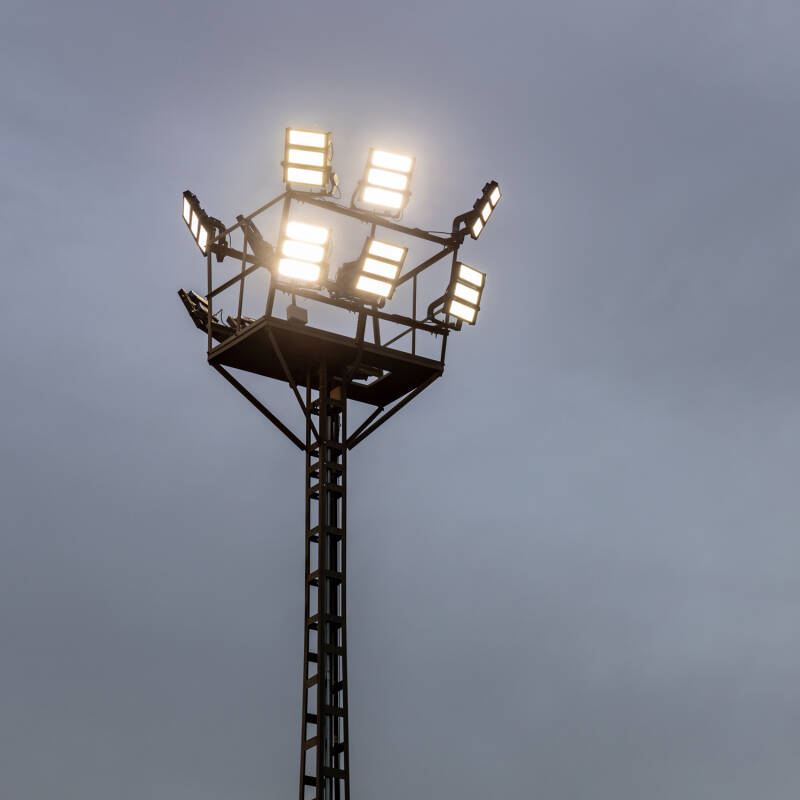 Product van Stadion Schijnwerper LED 900W Profesioneel LUMILEDS 170lm/W IP66 INVENTRONICS Dimbaar 1-10 V