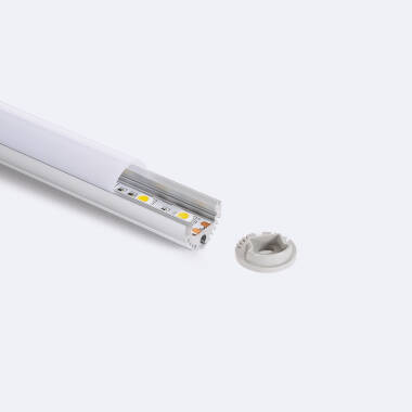 Aluminium Profiel Rond Hangend voor LED strip tot 11 mm