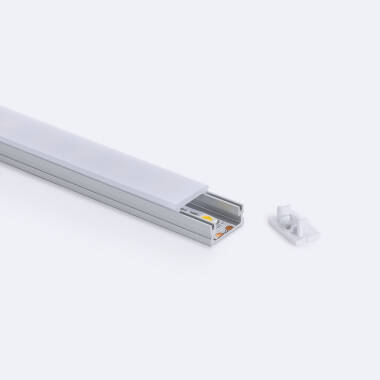 Aluminium profiel Opbouw 2 m voor LED Strip tot 10 mm