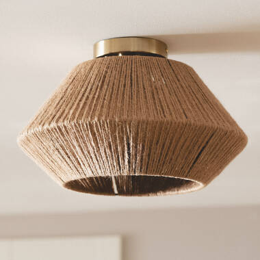 Product of Moksha Natural Rope Ceiling Lamp