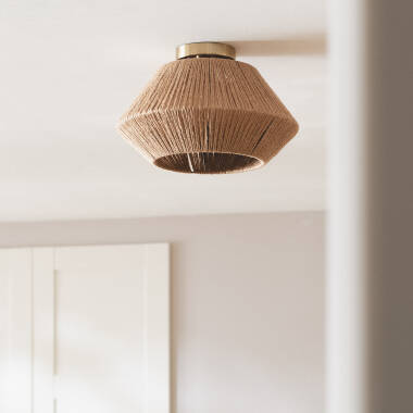 Product of Moksha Natural Rope Ceiling Lamp