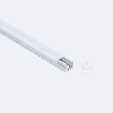 Profilé Aluminium en Saillie 2m pour Ruban LED jusqu'à 9 mm