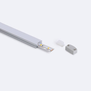 Waterdicht aluminium profiel IP65 Opbouw 2m voor LED-strip tot 8 mm