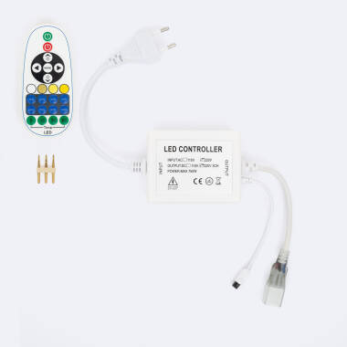 Controller Dimmer für LED Streifen CCT 220V AC mit Fernbedienung RF