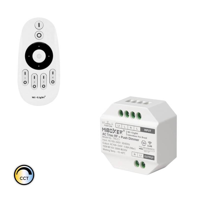 Produkt von LED Dimmer TRIAC + Fernbedienung RF 4 Zonen MiBoxer