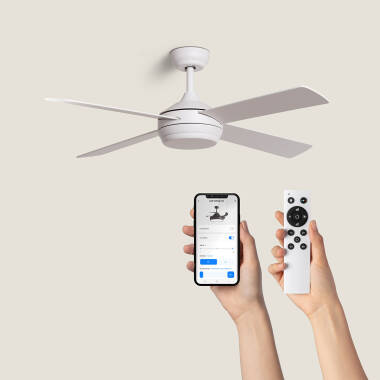 Ventilatore da Soffitto Navy Bianco 132cm Motore DC