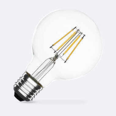 Ampoule LED Filament E27 6W 720 lm Dimmable G80