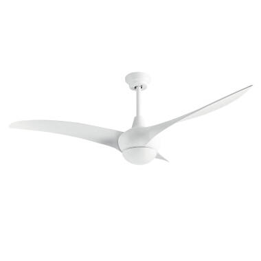 Product of Helix Silent Ceiling Fan with DC Motor in White LEDS-C4 VE-0002-BLA 132cm