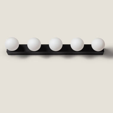 Product van Wandlamp Badkamer Metaal 5 Spots Aizkra