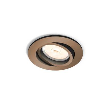Spot Downlight PHILIPS Rond Donegal Coupe Ø 70mm
