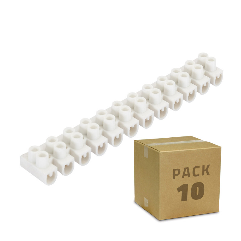 Produkt von 10er Pack Lüsterklemmen mit jeweils 12 Verbindungen