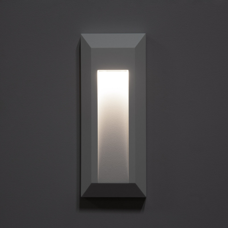 Product of  Gisli Rectangular Surface Outdoor LED Wall Light in White