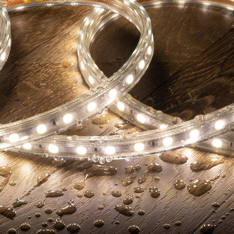 Product of Cool White 4000K - 4500K LED Strip 220V AC 60 LED/m Dimmable IP65