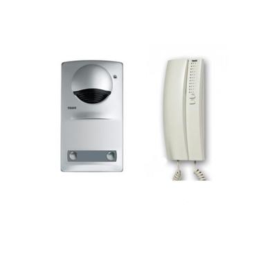 Audio Deur Intercomset 2 Huizen 2 Draden met Opbouwplaat en 2 Telefoons 7 serie TEGUI 375710