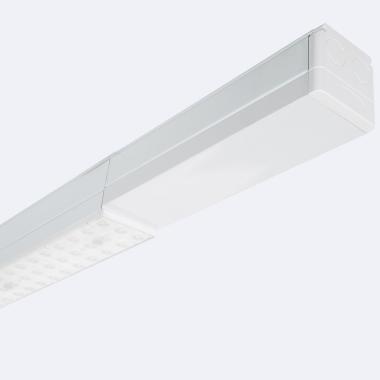 Aluminium Eindrail met Afwerking voor LED Linear Bar 25cm Trunking Easy Line LEDNIX