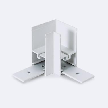 Horizontale L-Verbindung für Magnetschiene 25mm SuperSlim Aufhängen 48V