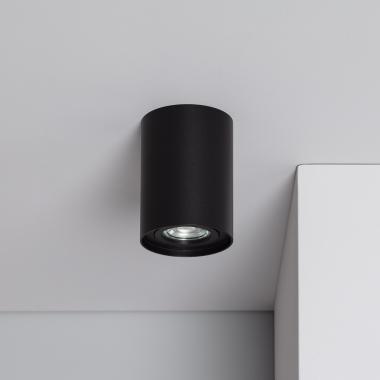 Plafondlamp  Aluminium Quartz Zwart