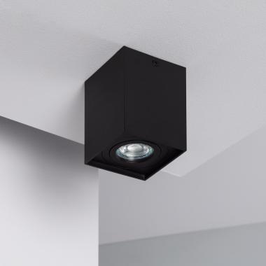 Plafondlamp Aluminium Jaspe Zwart