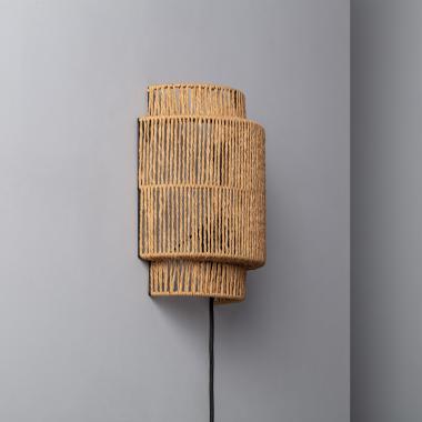 Wandlamp van Rotan Kirito