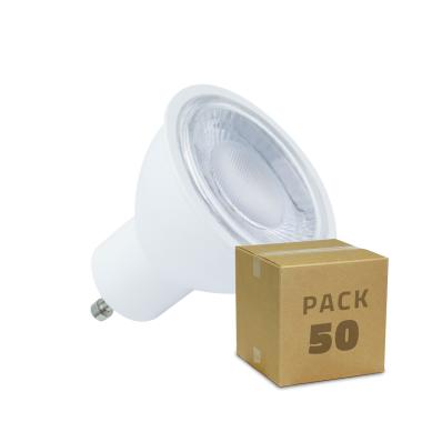 Box di 50 Lampadine LED GU10 S11 Regolabile 60º 7W Bianco Naturale