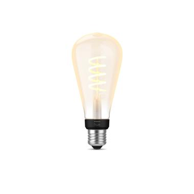 LED-Glühbirne Filament E27 7W 550 lm ST72 PHILIPS Hue White Ambiance