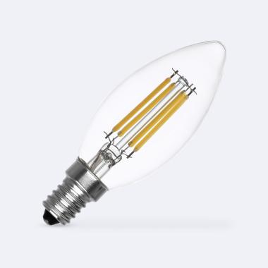 E14 Candle Filament LED Bulb 6W C35 720 lm