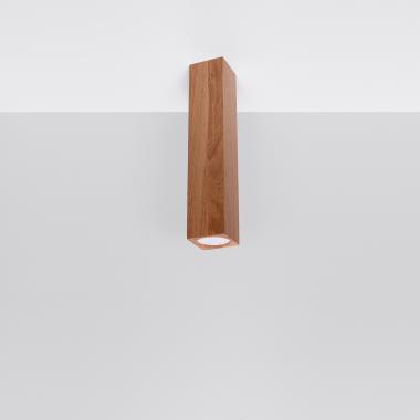 Keke 30 Wooden Ceiling Lamp SOLLUX