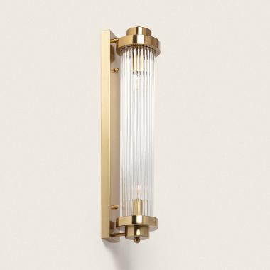 Marsen Metal & Glass Wall Lamp