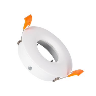 Downlight Halo Wit rond design voor GU10 / GU5.3 LED lampen Zaagmaat Ø 70 mm