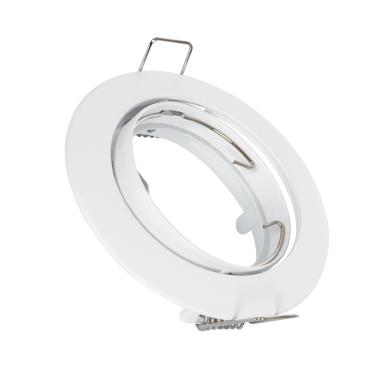 Downlight-Ring Rund Schwenkbar für LED-Glühbirne GU10 / GU5.3  Ø 72 mm