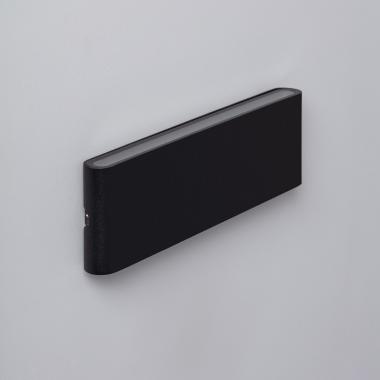 20W Longluming Black Rectangular Aluminum IP65 Double Sided LED Outdoor Wall Light