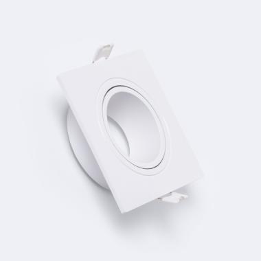 Square Downlight Ring for GU10 / GU5.3 LED Bulb with 75x75 mm Cut Out