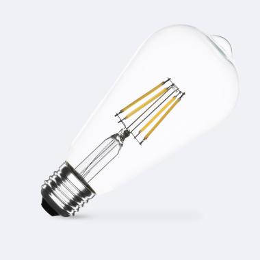 E27 Dimmable Filament LED Bulb 6W ST64 720 lm