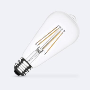 E27 Dimmable Filament LED Bulb 8W ST64 1055 lm