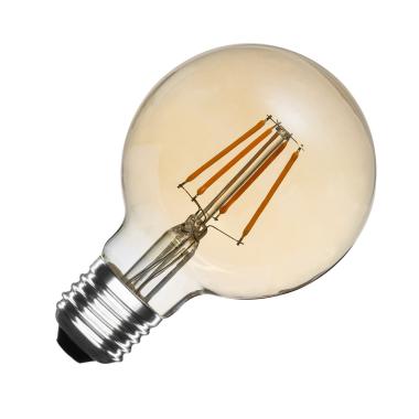 E27 Dimmable Filament LED Bulb 6W G80 720 lm Gold