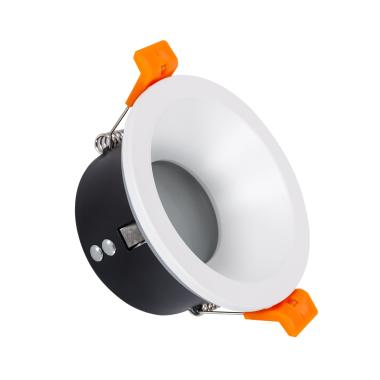 Portafaretto Downlight Circolare IP65 per Lampadina LED GU10 Foro Ø75 mm