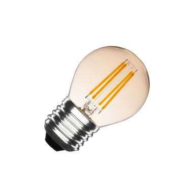 E27 Filament LED Bulb 4W G45 400 lm Gold