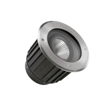 Bodeneinbaustrahler Rund Gea COB 9W IP67 LEDS-C4 55-9906-CA-CL