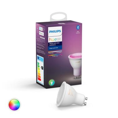 LED-Glühbirne Smart GU10 4.3W 230 lm PHILIPS Hue White Color