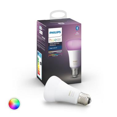 Ampoule LED Intelligente E27 6.5W A60 PHILIPS Hue White Color