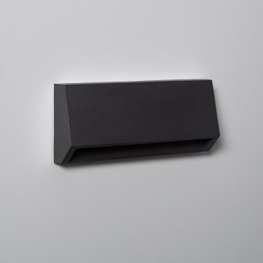 3W Valeta Rectangular Surface Outdoor LED Wall Light in Anthracite