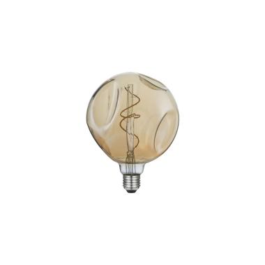 E27 Dimmable Filament LED Bulb 5W G140 250 lm Creative-Cables Golden DL700305