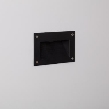 3W Mystic IP65 LED Step Light with a Black Finish