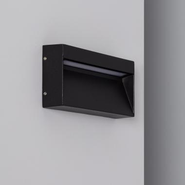 LED-Wegeleuchte Aussen 6W Oberfläche Wand Columbia Schwarz