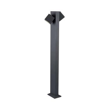 Balise LED Extérieure 22W en Saillie sur pied 100cm Cubus Bollard LEDS-C4 55-9944-Z5-CL