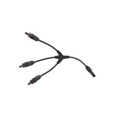 Flexibele multi-contact MC4 3/1 IP68 connectoren voor een 4-6mm² kabel