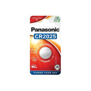 Blisterverpakking 1 Lithium batterij 3V PANASONIC CR-2025EL/1B